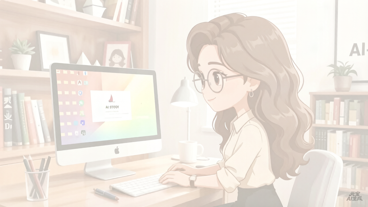 AI STORY 教师备课场景底图